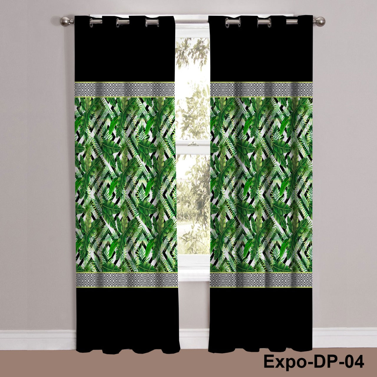 Digital Printed Ambesonne Tree  Curtains